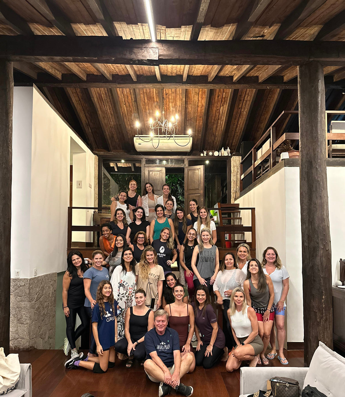 Camilla Garcia with the healing community