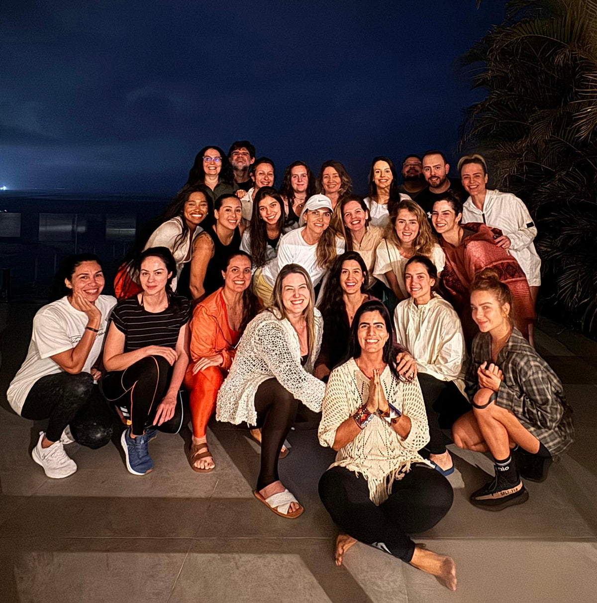 Camilla Garcia with the healing community